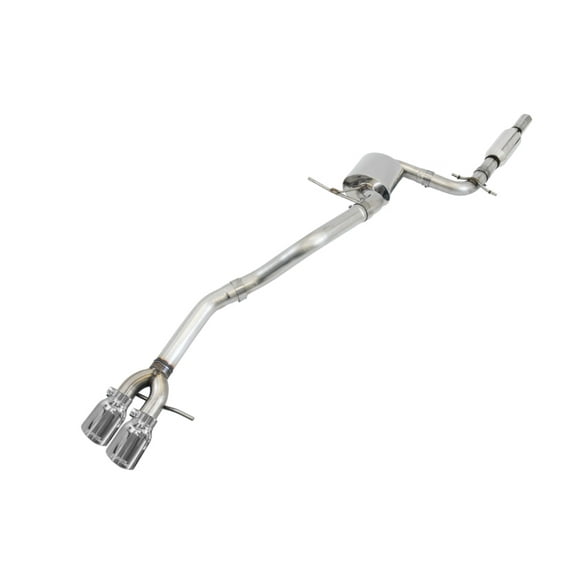 AWE Tuning Mk6 Jetta 2.5L Track Edition Exhaust with Polished Silver Tips