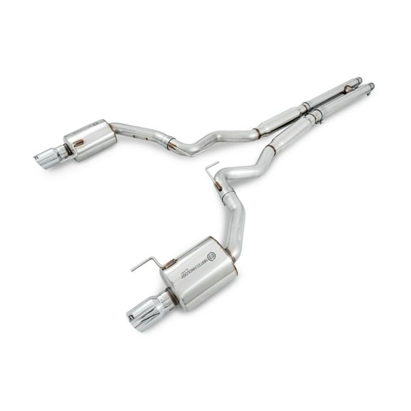 AWE Tuning S550 Mustang GT Touring Edition Cat-Back Exhaust with Chrome Silver Tips