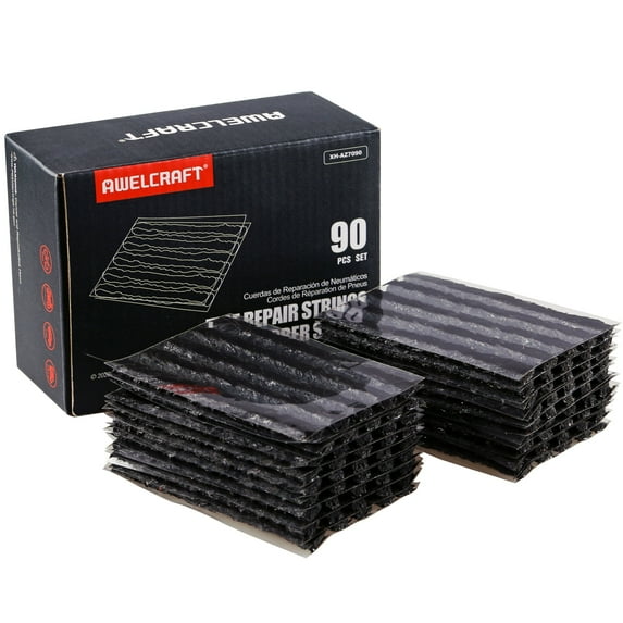 AWELCRAFT Tubeless Tire Repair Kit, 90 Piece