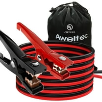 AWELTEC 8 Gauge 12 Feet Heavy Duty Jumper Cables for Car, UL-Listed, 165 Amps, Automotive Jump Starters