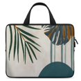 thumbnail image 1 of AWERP Abstract Mid Century Modern Boho Geometric Leaf Plant Minimalist Arch Sun Beige Laptop Bag Diving Fabric Computer Protective Handle Case Tablet Cover Neoprene 13inch, 1 of 5