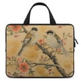 thumbnail image 1 of AWERP Birds Branch Flowers Laptop Carrying Bag Diving Fabric Soft Carrying Travel Case (Idea) 13inch, 1 of 5