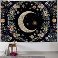 thumbnail image 1 of AWERP Boho Moon Butterfly Tapestry for Bedroom, Orange Botanical Floral Plants Wall Tapestries Hanging, Flower Leaves Tapestry Aesthetic Backdrop for Living Room Dorm Office  Painting, 1 of 6