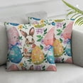 thumbnail image 1 of AWERP Bunny 2-Piece Short Plush Pillowcase Set, Aesthetic Decorative Set of 2 Bunny, All Year Round Use White, 1 of 6