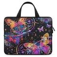 thumbnail image 1 of AWERP Butterfly Colorful Butterfly Cozy Diving Fabric Tablet Cover Neoprene Laptop Sleeve Carrying Bag 13inch, 1 of 5