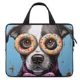 thumbnail image 1 of AWERP Cute Dog Donuts Laptop Handle Bag Diving Fabric Computer Protect Case 10inch, 1 of 5