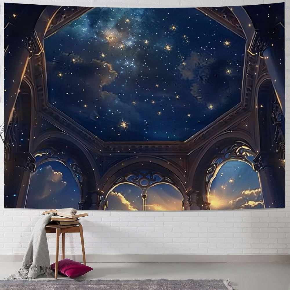 AWERP Galaxy Space Tapestry for Bedroom Fantasy Room Wall Decor ...