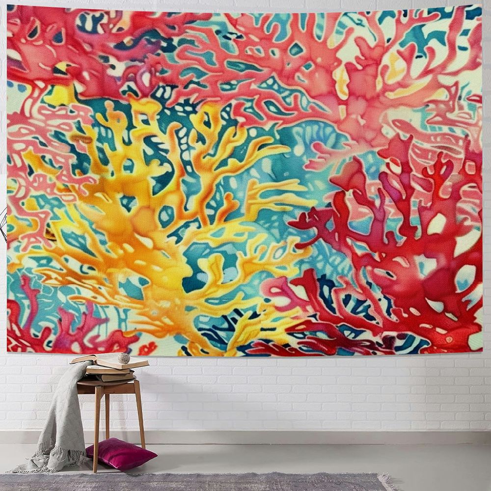 AWERP Hanging Tapestry for Living Room Bedroom Dorm Decoration Sea