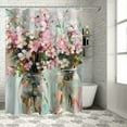 AWERP Home Bathtubs Bathroom Curtain Decoration Waterproof Shower