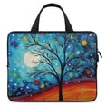 thumbnail image 1 of AWERP Painting Colorful Tree Pattern Laptop Bag Diving Fabric Tablet Cover Neoprene Laptop Sleeve Carrying Bag 15inch, 1 of 5