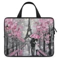 thumbnail image 1 of AWERP Romantic Paris Art Laptop Bag Diving Fabric Tablet Cover Neoprene Laptop Carrying Bag 13inch, 1 of 5