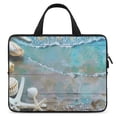 thumbnail image 1 of AWERP Shells Starfish Laptop Bag Diving Fabric Computer Protective Handle Case Soft Carrying Travel Case 15inch, 1 of 5