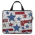 thumbnail image 1 of AWERP Stars Stripes Americo Makk Diving Fabric Laptop Sleeve Carrying Bag 12inch, 1 of 5
