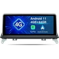 thumbnail image 1 of AWESAFE 10.25 Inch Car Stereo for BMW X5 X6 E70 E71(2007 2008 2009) CCC Android System,Car Radio Built in CarPlay Android Auto GPS Navigator Retained iDrive System Support 4G LTE WiFi Bluetooth, 1 of 6