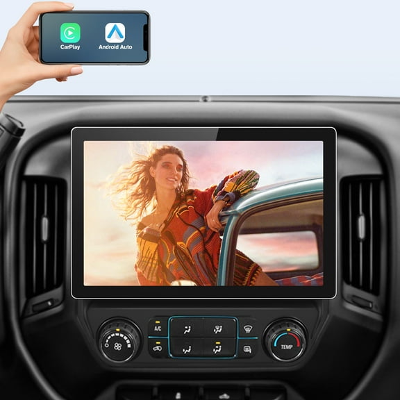 AWESAFE 11.5" Android Car Stereo for Silverado & GMC Sierra 2014-2018 with Wireless CarPlay/AAuto, Touchscreen, BT/WiFi/GPS