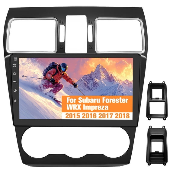 AWESAFE Android 12 Car Stereo for Subaru Forester WRX Impreza 2015-2018 9 Inch 2+32G Head Unit Compatible with Harman Kardon System CarPlay Android Auto GPS WiFi Bluetooth SWC FM AM RDS DSP