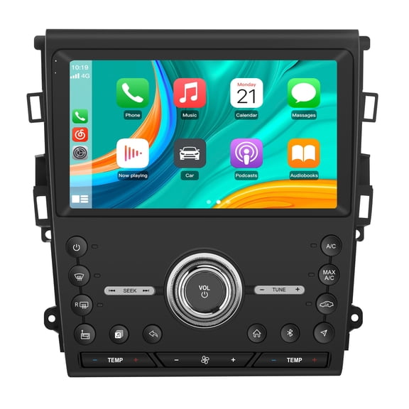 AWESAFE Android 13 4G+64GCar Stereo Radio Compatible for Ford Fusion Mondeo 2013-2019,Wireless CarPlay Android Auto Head Unit Built-in DSP Bluetooth WiFi SWC MirrorLink