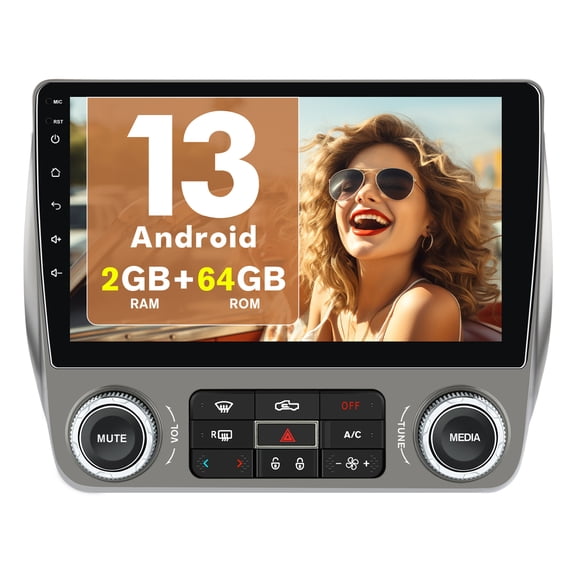 AWESAFE Car Radio Stereo Upgrade for Chevrolet Chevy Camaro 2010 2011 2012 2013 2014 2015 Android 13 with Wireless CarPlay Android Auto Bluetooth WIFI FM Backup Camera