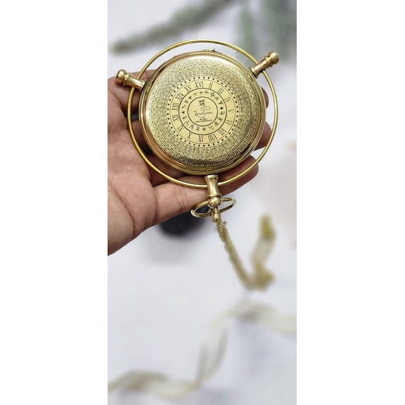 AWF Golden Compass Alethiometer Inspired Replica - Special Birthday Gift for Him, Christmas Gifts for Loved Ones