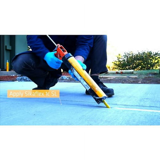 AWF PRO Sikaflex 1C SL 10 oz Limestone, Concrete Expansion Joint