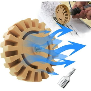 4 Inch Car Sticker Remover Wheel 16mm Graphics Removal Tool for  Cars/RVs/Boats