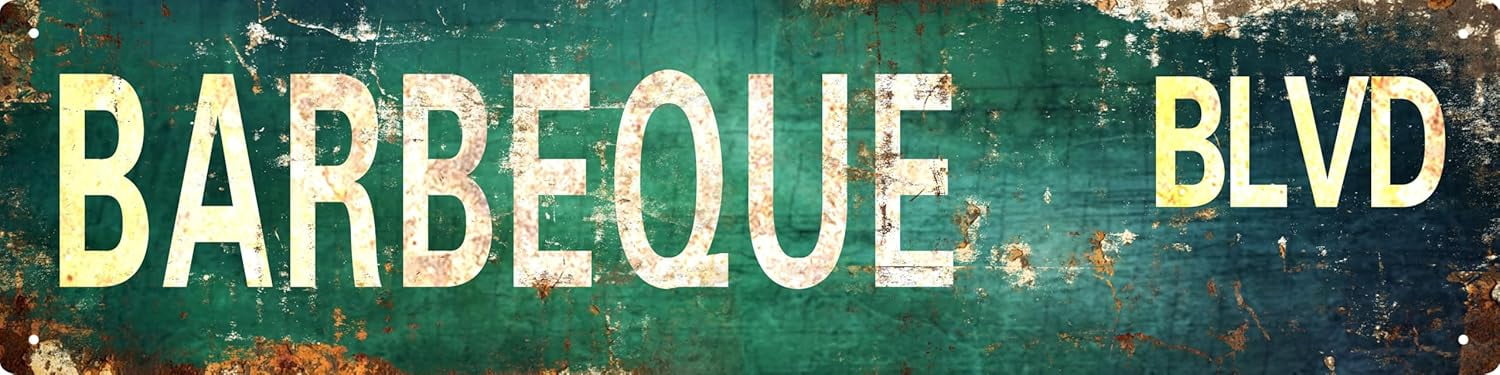 Let It Be Metal Tin Sign - Retro Wanddekoration Mit Schmetterlingen 20x30cm