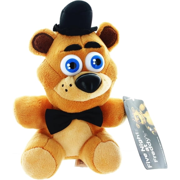 AWLPUYPT Five Nights at Freddy's Fazbear Plush, 6", Brown
