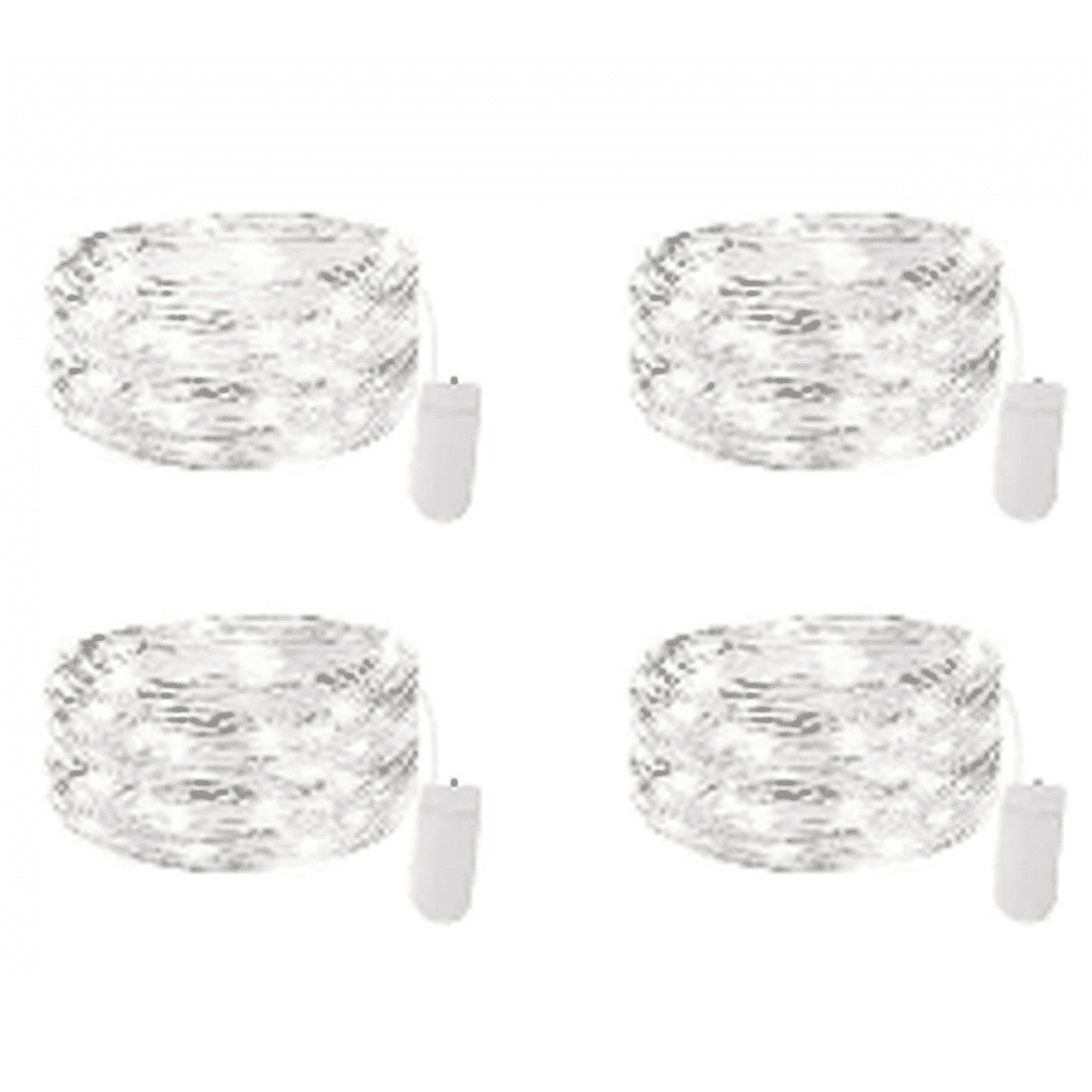 AWLYLNLL 4 Pack Led Fairy Lights Battery Operated String Lights ...