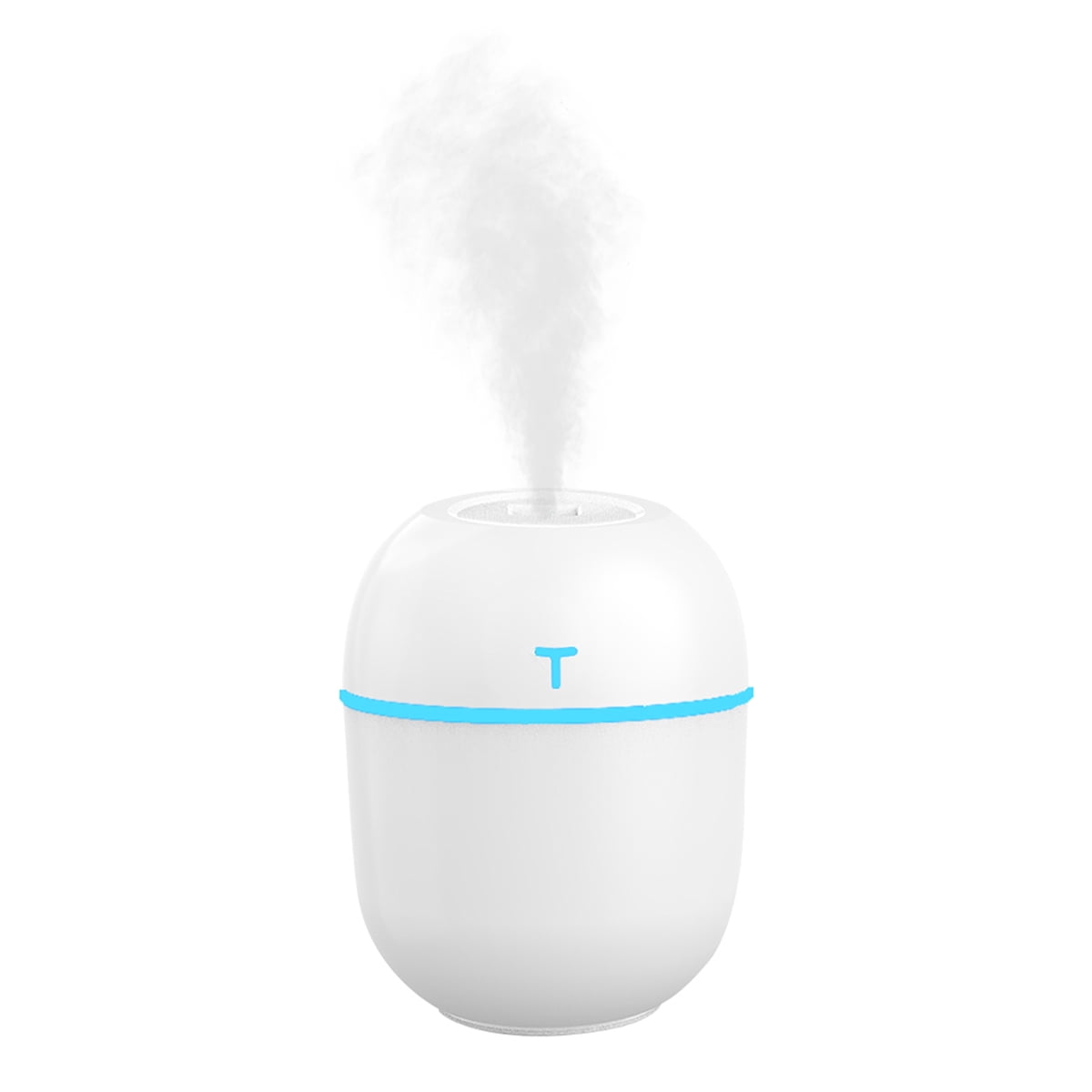 AWLYLNLL Colorful Cool Mini Humidifier, USB Personal Desktop Humidifier