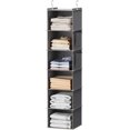 thumbnail image 1 of AWLYLNLL Hanging Closet Organizer and Storage, 6-Shelf Closet Hanging Storage Shelves, Grey, 1 of 7