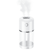 AWLYLNLL Humidifiers for Bedroom, 520mL Cool Mist Humidifier for Baby, Small Air Humidifier, White