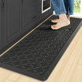 thumbnail image 1 of AWLYLNLL Kitchen Mat Cushioned Anti Fatigue Rug 17.3"x47" Waterproof, Non Slip, Standing and Comfort Desk/Floor Mats for House Sink Office (Black), 1 of 9