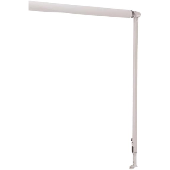 Dometic Universal Plus Hardware -002 Short Straight Side, Polar White