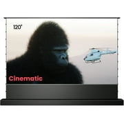 AWOL VISION 120" Motorized Floor Rising Ambient Light Rejecting Projector Screen for Ultra Short Throw Projector