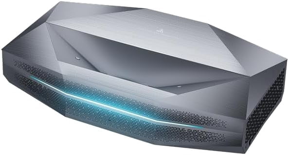 AWOL VISION Aetherion Max 4K Projector, Triple Laser UST Projector, 3300 ISO Lumens, Daytime Viewing, PixelLock™ 200" Laser TV,6000:1 Contrast,Dolby Vision Gaming,1ms,Google TV