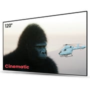 AWOL VISION Ambient Light Rejecting (ALR) Projector Screen for Ultra Short Throw(UST) Projector,120" Fixed Frame