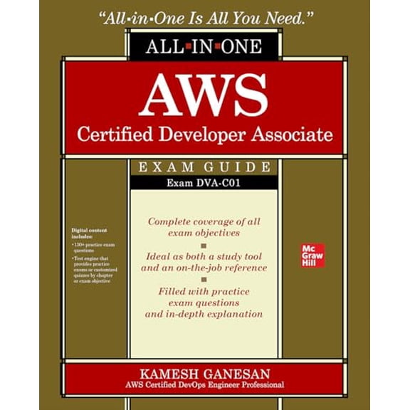 Pre-Owned AWS Certified Developer Associate All-In-One Exam Guide (Exam Dva-C01) (Paperback) 1260460177 9781260460179