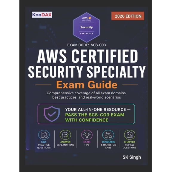 AWS Certified Security - Specialty Exam Guide, (Paperback)