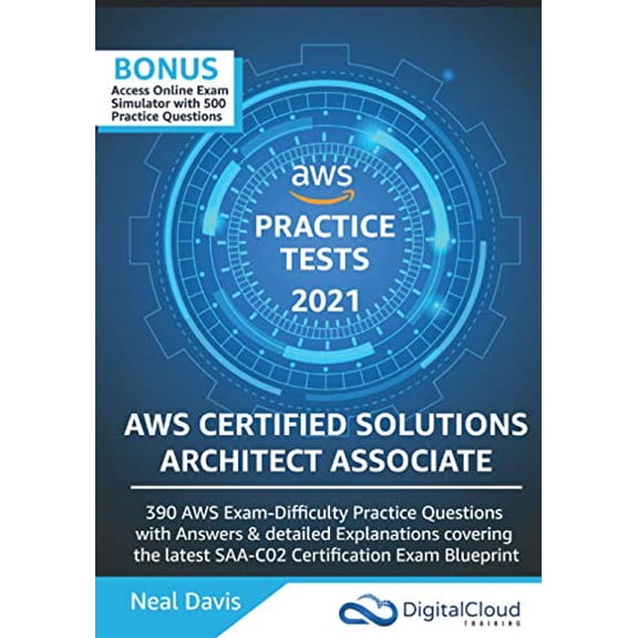 Pre-Owned AWS Certified Solutions Architect Associate Practice Tests 2019: 390 AWS Practice Exam Questions with Answers & detailed Explanations (Paperback) 1079185720 9781079185720