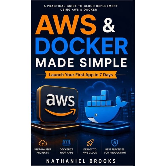 AWS & Docker Made Simple: Launch Your First App in 7 Days, (Paperback)