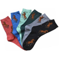 thumbnail image 1 of AWST Int'l Ladies' "Lila" Bay Horses Crew Socks- 6 Pack, 1 of 2