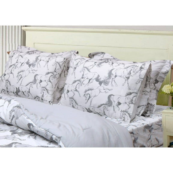 AWST Int'l "Lila" Elegant Horse Sheet Set
