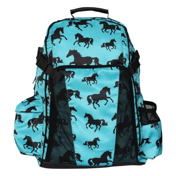 AWST Int'l Lila Equestrian Backpack-Turquoise
