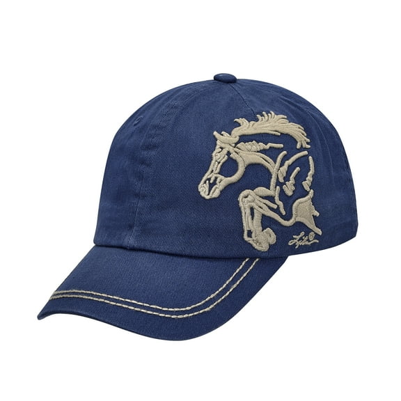AWST Int'l Lila Jumper Cap- Navy w/ Khaki Embroidery