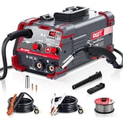 AWT 140Amp PRO Flux Core MIG Welder 3 in 1 Stick Lift TIG 110V Synergy IGBT Inverter Portable Gasless