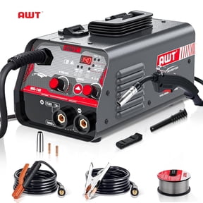 AWT 140Amp MIG Welder 110V 2 IN 1 Flux Core MIG Welder/Stick Welding Machine