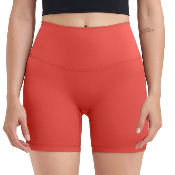 AWXNJUX Womens Shorts Casual Women Butt Lifting Shorts Pockets High Waisted Biker Anti Cellulite Push Up Seamless Workout Gym Shorts Shorts Women Casual Shorts for Women Shorts (K,M)