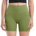 thumbnail image 1 of AWXNJUX Womens Shorts Casual Women Butt Lifting Shorts Pockets High Waisted Biker Anti Cellulite Push Up Seamless Workout Gym Shorts Shorts Women Casual Shorts for Women Shorts (P,M), 1 of 4
