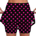 AWXNJUX Womens Shorts Elastic Yoga Culottes for Women Solid Color