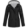 AWXNJUX Womens's Oversized Lightweight Down Coat Long Sleeve Zip Up